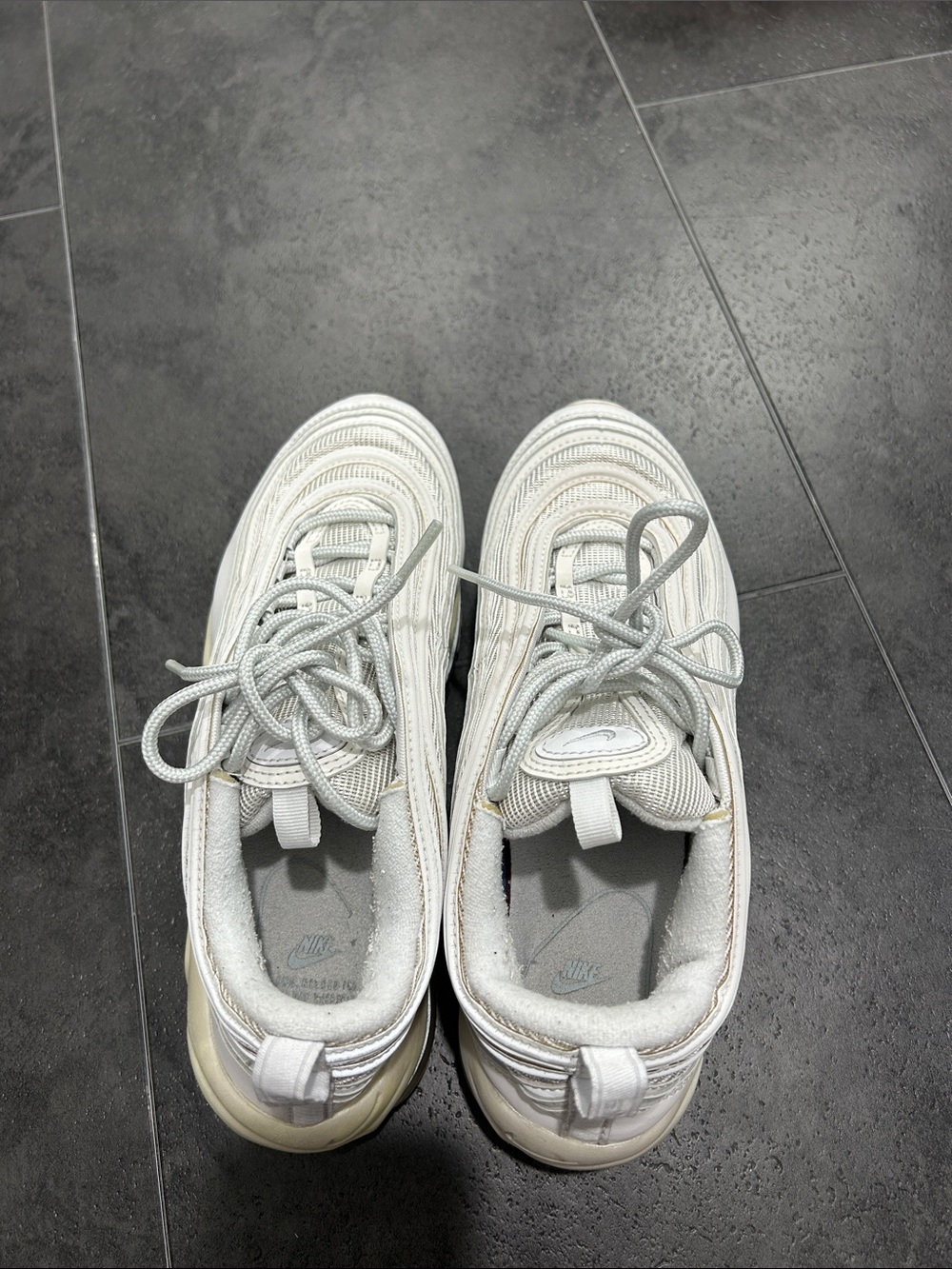 White Nike Air Max 97 - Picture 7 of 7